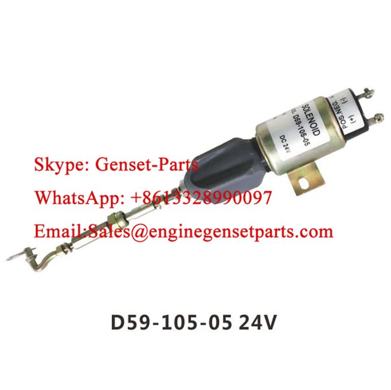 Shangchai D59-105-05 Durdurma Solenoidi Wholesale Shangchai D59-105-05 Fuel Solenoid Valve
